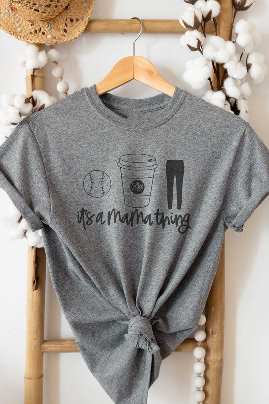 It's a Mama Thing Baseball T-Shirt