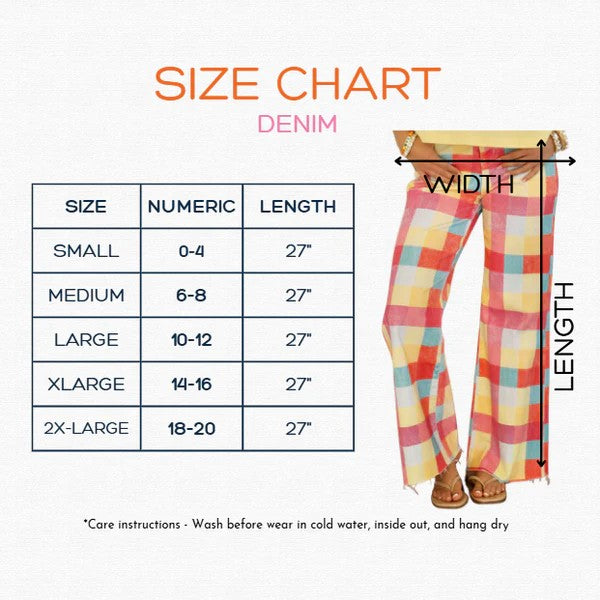 Baseball Stitch Denim Pants
