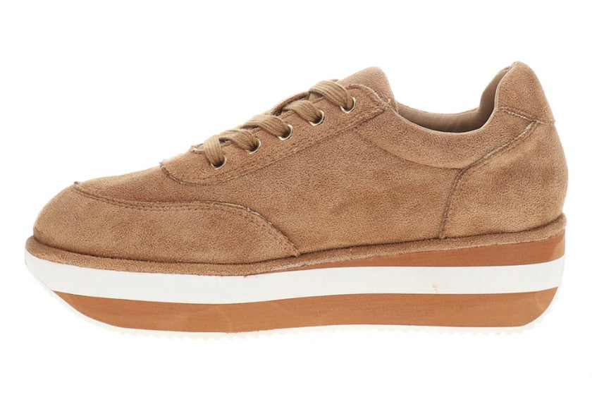 JAY WALKING Platform Sneakers - Tobacco