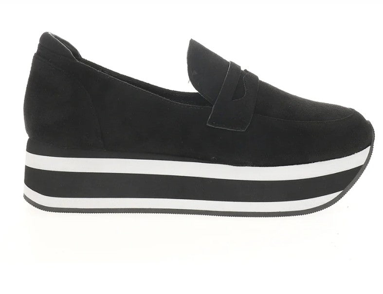 Sheesh Platform Loafers - Black