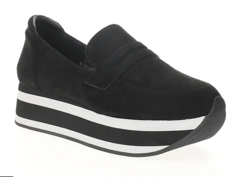 Sheesh Platform Loafers - Black