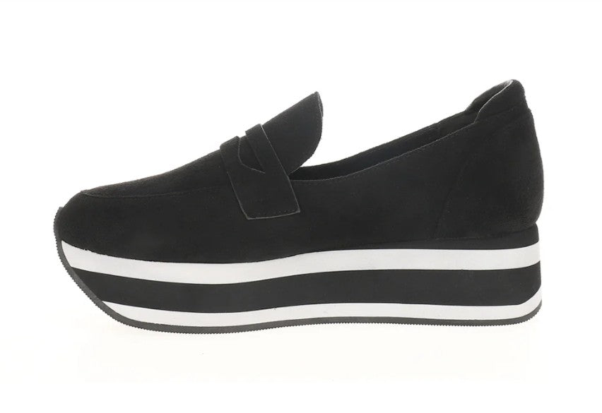 Sheesh Platform Loafers - Black