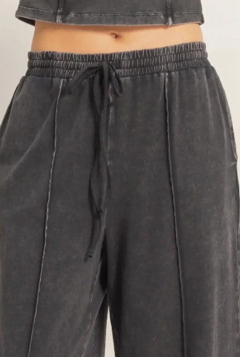 Pepper Mineral Washed Loungewear Set