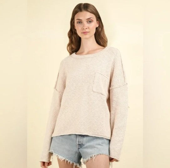 Mineral Washed Sweater