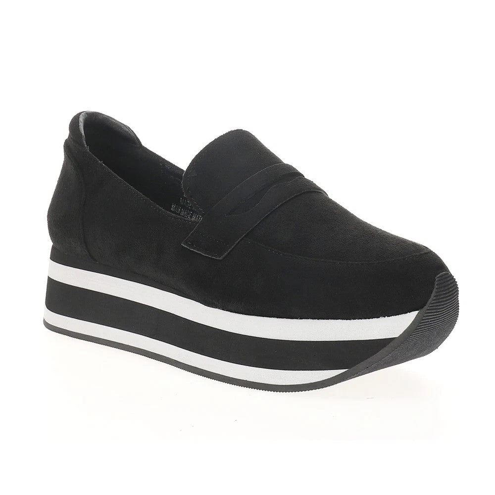 Sheesh Platform Loafers - Black