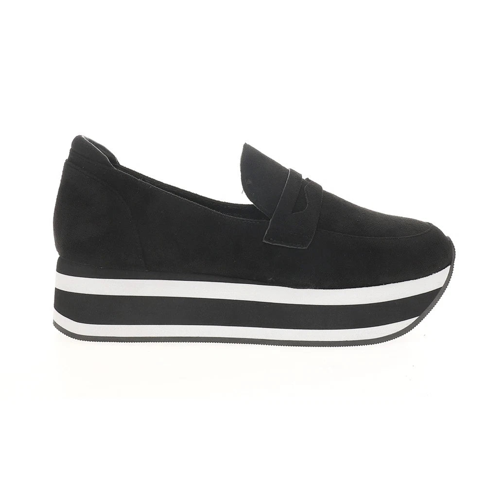Sheesh Platform Loafers - Black
